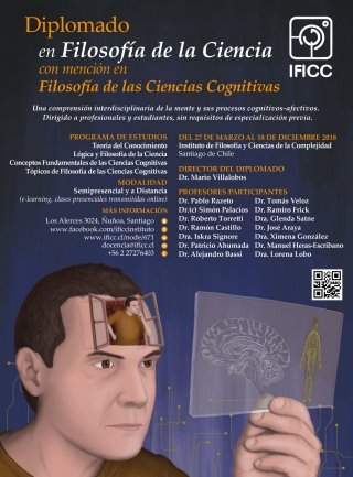 Diplomado en Filosofía de la Ciencia, mención Filosofía de las Ciencias Cognitivas 